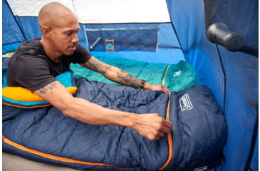 Image of Coleman Big Bay Contoured Sleeping Bag, 20F, Big/Tall, Blunt, CM1010410015-2