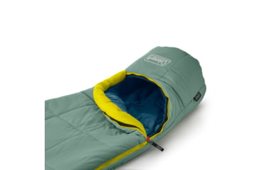 Image of Coleman Big Bay Mummy Sleeping Bag, 20F, Moss, CM1010410015-5