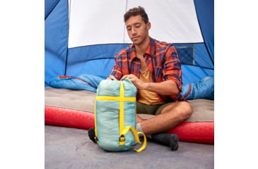 Image of Coleman Big Bay Mummy Sleeping Bag, 20F, Moss, CM1010410015-5