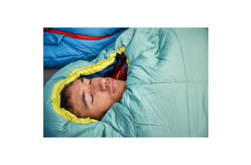 Image of Coleman Big Bay Mummy Sleeping Bag, 20F, Moss, CM1010410015-5