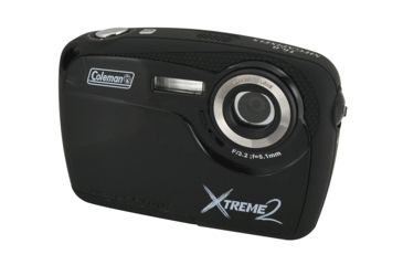 Image of Coleman Xtreme2 16.0 MP / HD Underwater Digital &amp; Video Camera, Waterproof to 10 ft, Black C12WP-BK