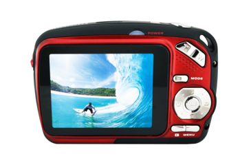 Image of Coleman Xtreme2 16.0 MP / HD Underwater Digital &amp; Video Camera, Waterproof to 10 ft, Red C12WP-R