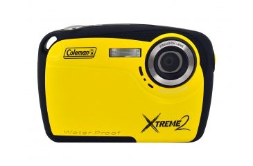 Image of Coleman Xtreme2 16.0 MP / HD Underwater Digital &amp; Video Camera, Waterproof to 10 ft, Yellow C12WP-Y