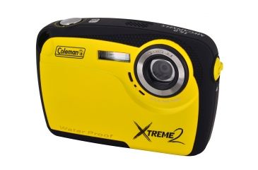 Image of Coleman Xtreme2 16.0 MP / HD Underwater Digital &amp; Video Camera, Waterproof to 10 ft, Yellow C12WP-Y