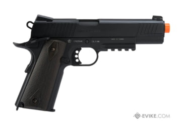 Image of Colt 1911 Rail Gun CO2 Blowback Full Metal, Black 180524