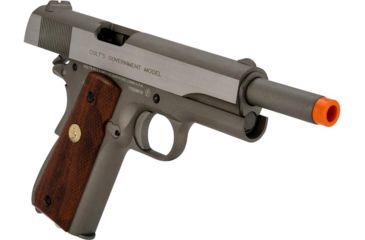 Image of Colt Licensed 1911 MKIV Series 70 Full Metal CO2 Blowback Pistol, Classic, Stainless, Small, 180529