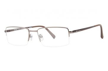 Image of Columbia Barlow Ridge Single Vision Prescription Eyeglasses - Frame Shiny Brown CBBARLOWRDG02