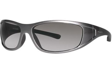 Image of Columbia Chute Sunglasses - Frame Metallic Gunmetal-Shiny Black, Lens Color Brown, Size 62/15mm CBCHUTEPZ610