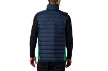 Image of Columbia CLG Lake 22 Reversible Vest, ND - Coll Navy, Fuse Green, M - Mens, 1809301430-M