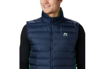 Image of Columbia CLG Lake 22 Reversible Vest, ND - Coll Navy, Fuse Green, M - Mens, 1809301430-M