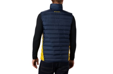 Image of Columbia CLG Lake 22 Reversible Vest, UM - Coll Navy, Coll Yellow, 2XL - Mens, 1809301425-XXL