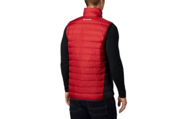 Image of Columbia CLG Lake 22 Reversible Vest, WAZ - Red Velvet, Black, 2XL - Mens, 1809301687-XXL