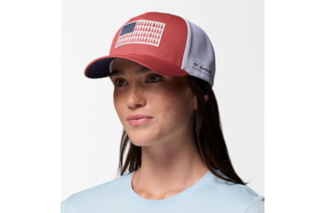 Image of Columbia Mesh Tree Flag Ball Cap
