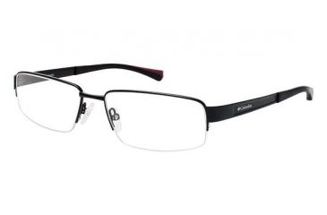 Image of Columbia Cuyuna Single Vision Prescription Eyeglasses - Frame Black/Red, Size 55/16mm CBCUYUNA01