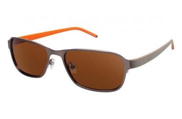 Image of Columbia DILLON Progressive Prescription Eyeglasses - Frame MATTE GRAPPA/GRAPPA, Lens Color Brown, Size 57/18mm CBDILLON03