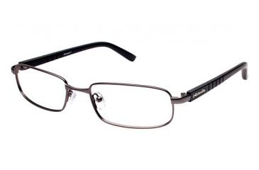 Image of Columbia ENNISON Single Vision Prescription Eyeglasses - Frame GUN/BLACK, Size 54/18mm CBENNISON02