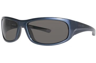 Image of Columbia Granite Tors Sunglasses - Frame Metallic Carbon Blue/Metallic Gunmetal, Lens Color Grey, Size 63/16mm CBGRANITORSPZ615