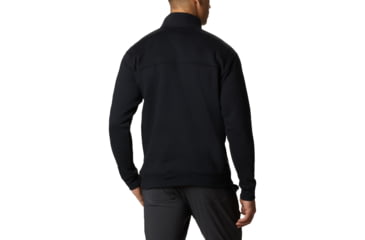 Image of Columbia Hart Mountain II Half Zip Sweatshirt - Mens, Black, S, 1411621-010-S