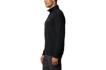 Image of Columbia Hart Mountain II Half Zip Sweatshirt - Mens, Black, S, 1411621-010-S