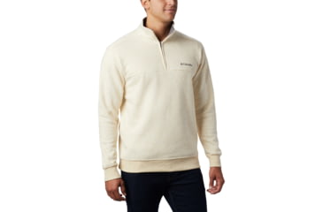 Image of Columbia Hart Mountain II Half Zip Sweatshirt - Mens, Oatmeal Heather, XL, 1411621-242-XL