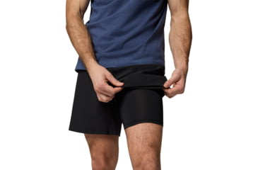 Image of Columbia Hike Brief Short - Mens, Black, S, 2030781-010-S-6