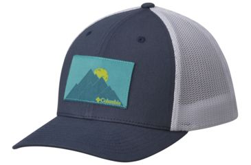 Image of Columbia Mesh Ball Cap-Zinc/Mountain Patch-L/XL