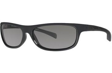 Image of Columbia Panorama Sunglasses - Frame Shiny Black/Metallic Light Carbon, Lens Color Grey, Size 58/14mm CBPANORAMAPZ603