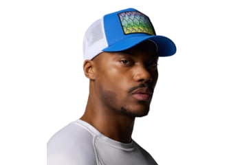 Image of Columbia PFG Big Haul X Bentley Snapback, Vivid Blue, O/S, 2126531-487-O/S