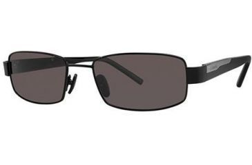 Image of Columbia Ridgefield 20 Single Vision Prescription Sunglasses CBRIDGEFIELD20PZ01 - Frame Color: Black / Smoke