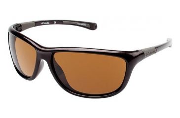 Image of Columbia RIGA Single Vision Prescription Sunglasses CBRIGA03 - Frame Color Metallic Grappa/Grey