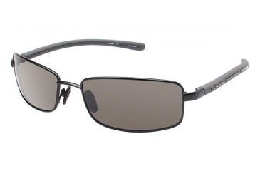 Image of Columbia Ripsaw 200 Bifocal Prescription Eyeglasses - Frame BLACK/DARK GREY, Lens Color Smoke CBRIPSAW20001