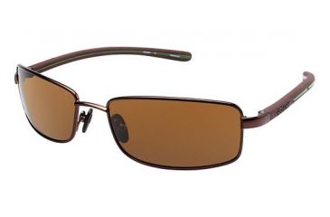 Image of Columbia Ripsaw 200 Bifocal Prescription Eyeglasses - Frame MATTE GRAPPA/GRAPPA, Lens Color Brown CBRIPSAW20002