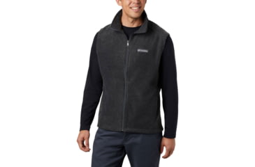 Image of Columbia Steens Mountain Vest, Charcoal Heather, 2XL - Mens, 1639261030-XXL