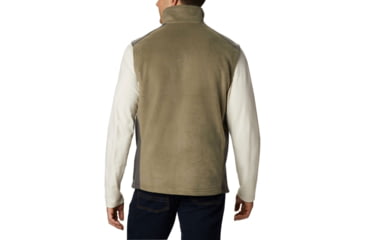 Image of Columbia Steens Mountain Vest - Mens, Stone Green/Shark, Large, 1639261397StnGn,ShkL