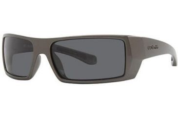 Image of Columbia Stone Mountain Single Vision Prescription Sunglasses CBSTONE03 - Frame Color: Metallic Dark Gray
