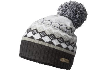 Image of Columbia Winter Blur Beanie - Men's-White Diamond Fade