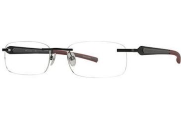 Image of Columbia Wrangell Progressive Prescription Eyeglasses - Frame Black-Grey/Red, Size 52/18mm CBWRANGELL02