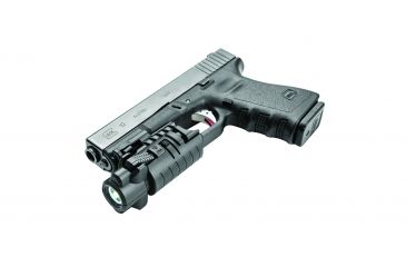 Image of Command Arms Accessories Micro Roni Modular Flashlight Adapter with Flashlight, Black MLA-FL