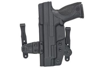Image of Comp-Tac CTAC IWB Concealed Carry Holster, 1911 3in, Left Hand, Black Kydex C21719002LBKN