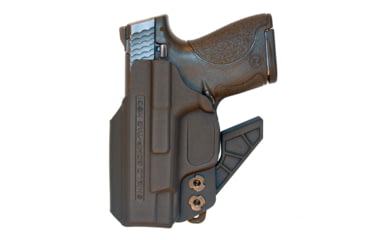 Image of Comp-Tac C756GL297RBKN EV2 Appendix Carry Black Kydex IWB Glock 26 Gen5 Right Ha