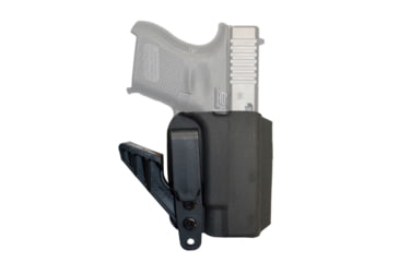 Image of Comp-Tac C756GL297RBKN EV2 Appendix Carry Black Kydex IWB Glock 26 Gen5 Right Ha