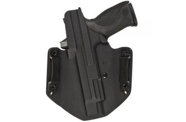 Image of Comp-Tac Flatline IWB or OWB Concealed Carry Holster, Sig P320/250 Compact 9mm/.40, Right Hand, Black 739189110612