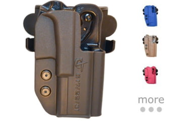 Image of Comp-Tac International Kydex w/Modular Mounts OWB Holsters, Black, Blue, Flat Dark Earth, Purple, Red, Wolf Gray