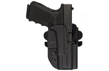 Image of Comp-Tac International OWB Holster, STI Trojan 5.0, Right, Black, 739189115358