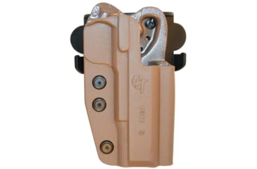 Image of Comp-Tac International OWB Kydex Modular Mount, Walther - PDP 4in Slide, Right Hand, Flat Dark Earth, C241WA326RFDN