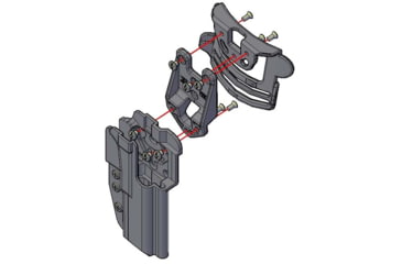 Image of Comp-Tac International OWB Holster, Beretta M9A1, Right, Black, C241BT011RBKN
