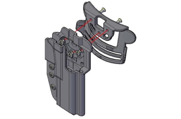 Image of Comp-Tac International OWB Holster, Beretta M9A1, Right, Black, C241BT011RBKN