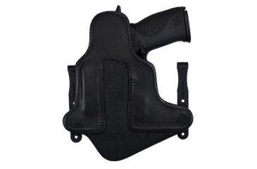 Image of Comp-Tac Neutral Cant Inside The Waistband Appendix Carry Leather Holster, Sig P320/250 Compact, Right Hand, Black 739189108473