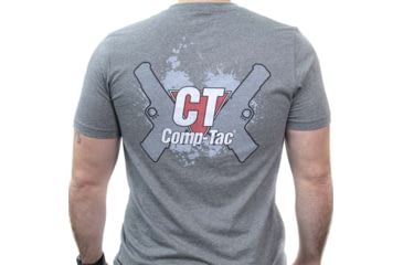 Image of Comp-Tac Splatter 2.0 T-Shirt - Mens, Gray, Medium, C91700MD0NGYN