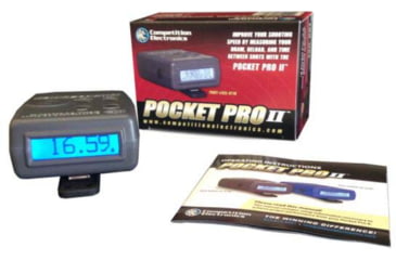Image of Competition Electronics Pocket Pro II Shot Timer, 1,500 Hz Buzzer Output, Gray, CEI-4710